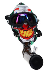 6B Glass Colorful Gas Mask Acrylic Water Pipe - WP3538