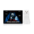 White RIPNDIP x Hemper Killer Nermal Ghost bong beside its black illustrated retail box