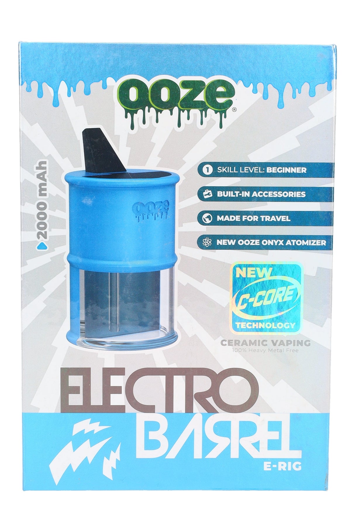 Ooze Electro Barrel 2000mAh E-Rig - V0619