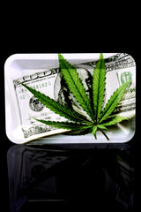 Small Art Metal Rolling Tray - RP266