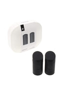 Two Puffco Pivot 3D Chambers side by side in black finish, quick-swap modules on white background