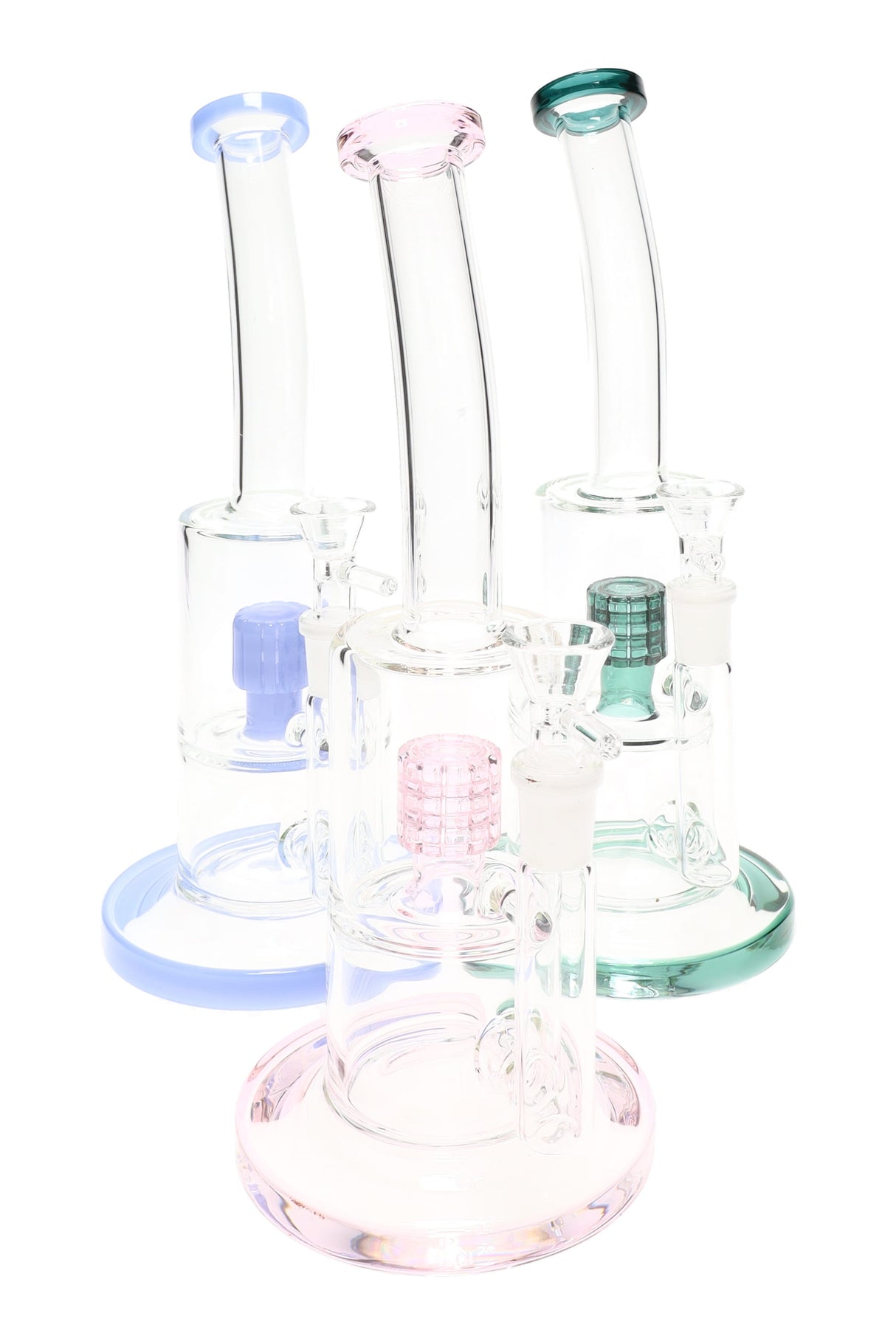 10" Small Stemless GoG Straight Shooter Water Pipe with Matrix Perc - WP3145