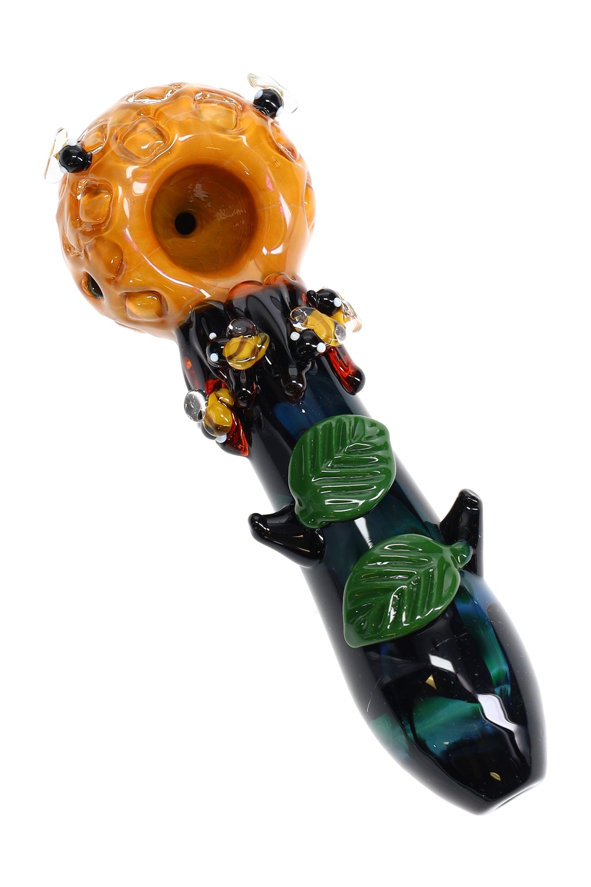 (US Made) 4" Beehive Small Spoon Pipe - P1952