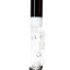 ROOR Tech 14-inch straight tube bong in black and white colorway with showerhead perc and flared base.