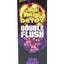 High Voltage Double Flush detox box, Açaí Grape flavor, purple splash with fruit image and 16 oz liquid + capsules note.