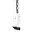 ROOR Tech 14-inch straight tube bong, clear glass with showerhead perc and glass-on-glass joint, assorted ROOR Tech decals.