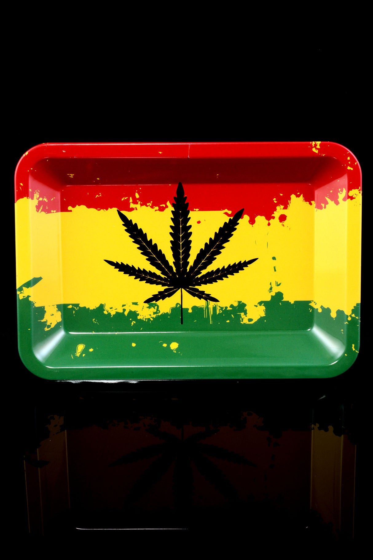 Small Art Metal Rolling Tray - RP266