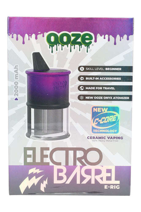 Ooze Electro Barrel 2000mAh E-Rig - V0619