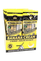 King Palm 2 Flavored Mini Rolls Display of 20 - RP356
