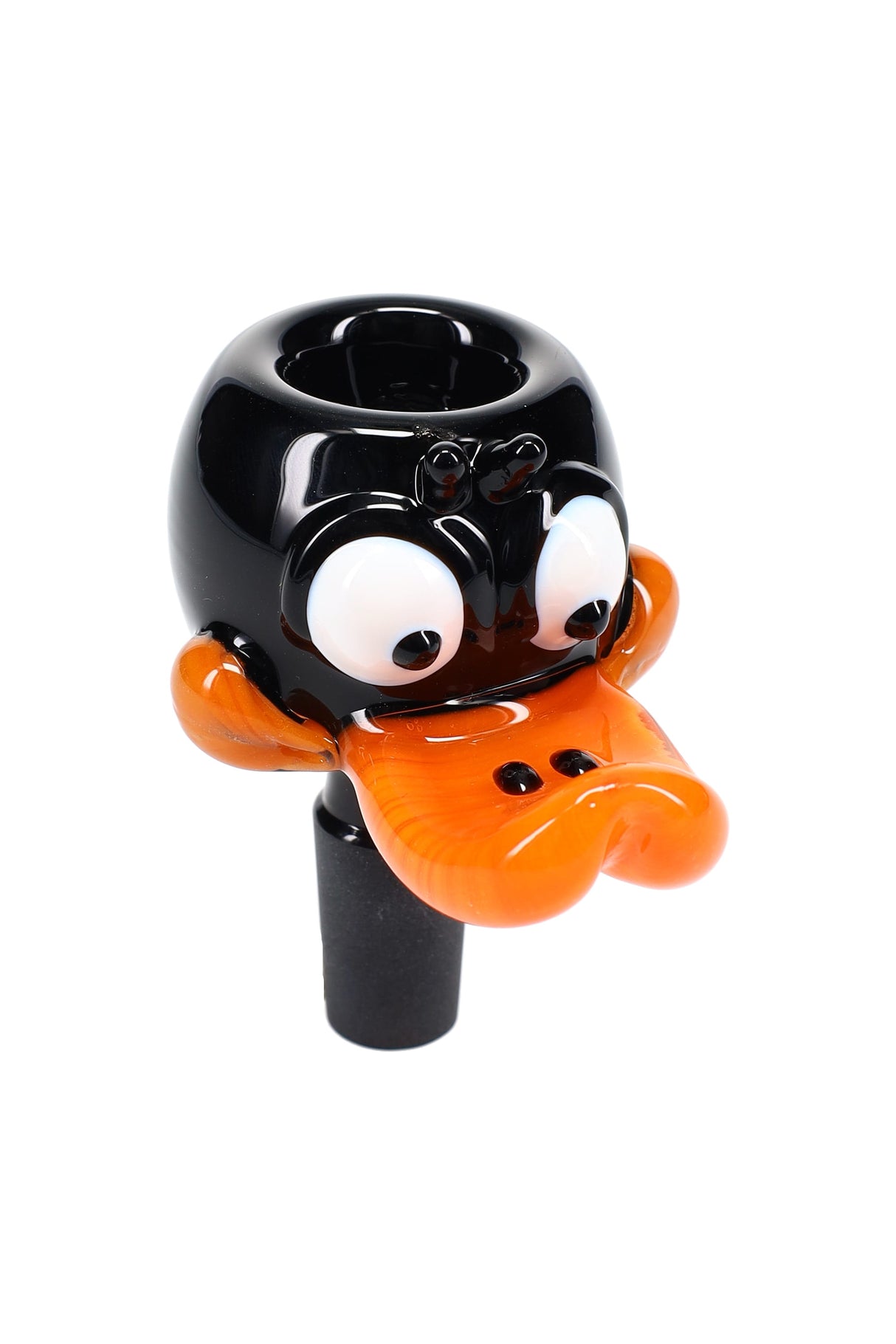 14.5mm Male Glass on Glass Duck Bowl - BS896