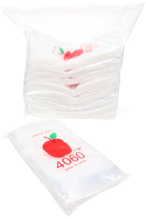 Bundle of 4″ × 6″ clear plastic baggies, 1000-pack packaging supply for organizing and storing small items