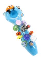 (US Made) 4" Small Great Barrier Reef Spoon Pipe - P2391