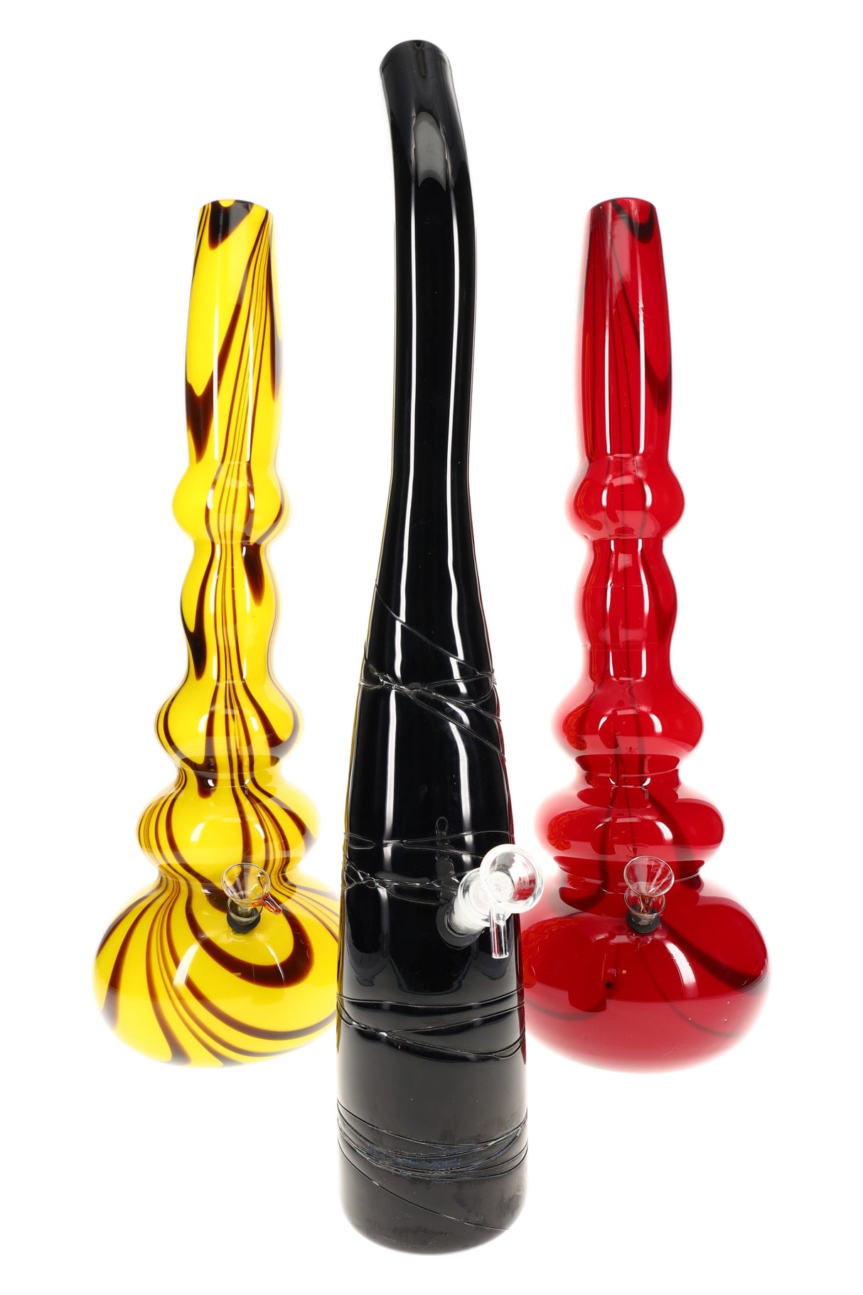 21" XXL Colorful Soft Glass Water Pipe - WP3172