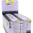 Blazy Susan king size purple pre-rolled cones 12-count display with stacked 20-cone packs, ultra-thin vegan GMO-free paper.