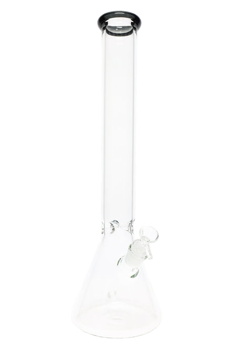 17" Glass on Glass Beaker Water Pipe with Ice Pinch – WP2185