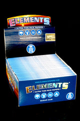 50ct Elements King Size Slim Rolling Papers Display - RP265