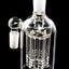 14.5 mm glass-on-glass 90° ash catcher with eight-arm tree perc; fits only matching 14.5 mm setups; compact 4.5″ body for cleaner, smoother hits.