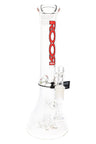ROOR Tech 14″ Clear Beaker Bong with Showerhead Perc – 5 mm Thick