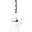 Clear ROOR 5 mm beaker bong with gold ROOR logo, glass-on-glass downstem and bowl, ice pinch.