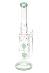 19" Stemless GoG Straight Shooter Water Pipe with Multi Percs - WP3210
