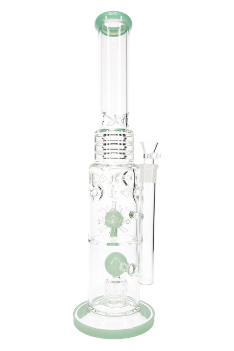 19" Stemless GoG Straight Shooter Water Pipe with Multi Percs - WP3210