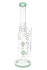 19" Stemless GoG Straight Shooter Water Pipe with Multi Percs - WP3210