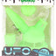 Glow-green Ooze “UFO” hybrid set packaged with quartz banger and metal nectar tip; space-pod base with viewing windows.