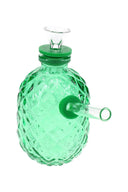 Glass Pineapple Mini Bong “Tropical Sipper” – 4″