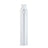 Puffco Plus replacement dab pen battery in Pearl silver finish, 510 threaded with minimalist single-button control, shown upright.