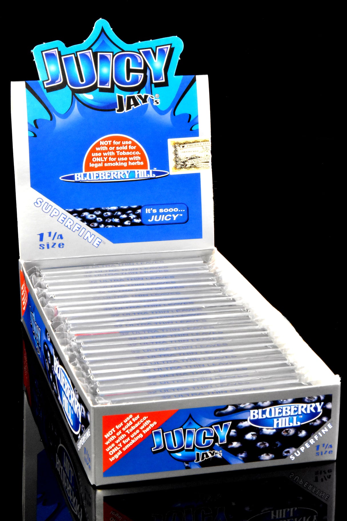 24ct Super Fine Juicy Jays Rolling Papers Display - RP326