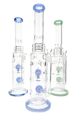 19" Stemless GoG Straight Shooter Water Pipe with Multi Percs - WP3210