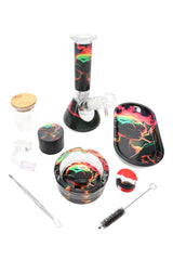 8" Decal Beaker Water Pipe Starter Kit - WP3108