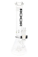 ROOR Tech 14″ Clear Beaker Bong with Showerhead Perc – 5 mm Thick
