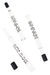 White Rhino Pyrex Glass V2 Dab Straw with Silicone Cap - P3212