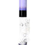 ROOR Tech 14-inch straight tube bong in purple and black colorway with showerhead perc and colored pedestal base.