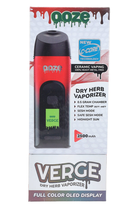 Ooze Verge 2500mAh Dry Herb Vaporizer - V0612
