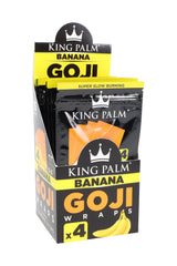 King Palm 4 Goji Wraps Display of 15 - RP358