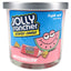 14-oz triple-wick Jolly Rancher Watermelon scented candle, pink wax jar with cartoon melon slice and classic candy wrapper art