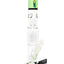 Light-green ROOR Tech 15 inch straight tube bong with color mouthpiece and base, tree perc, ice pinch, glass-on-glass downstem and bowl.