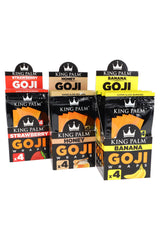 King Palm 4 Goji Wraps Display of 15 - RP358