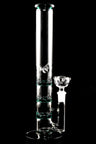 12" Medium GoG Straight Shooter Water Pipe with Triple Vortex Percs - WP2872