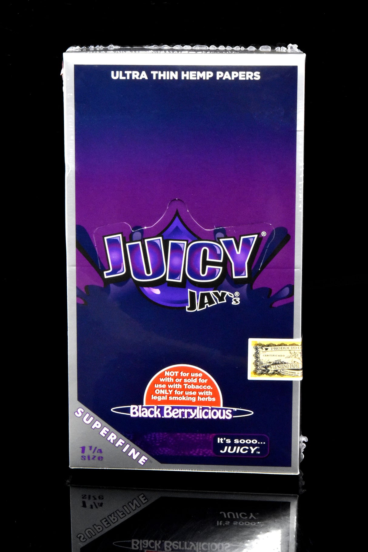 24ct Super Fine Juicy Jays Rolling Papers Display - RP326