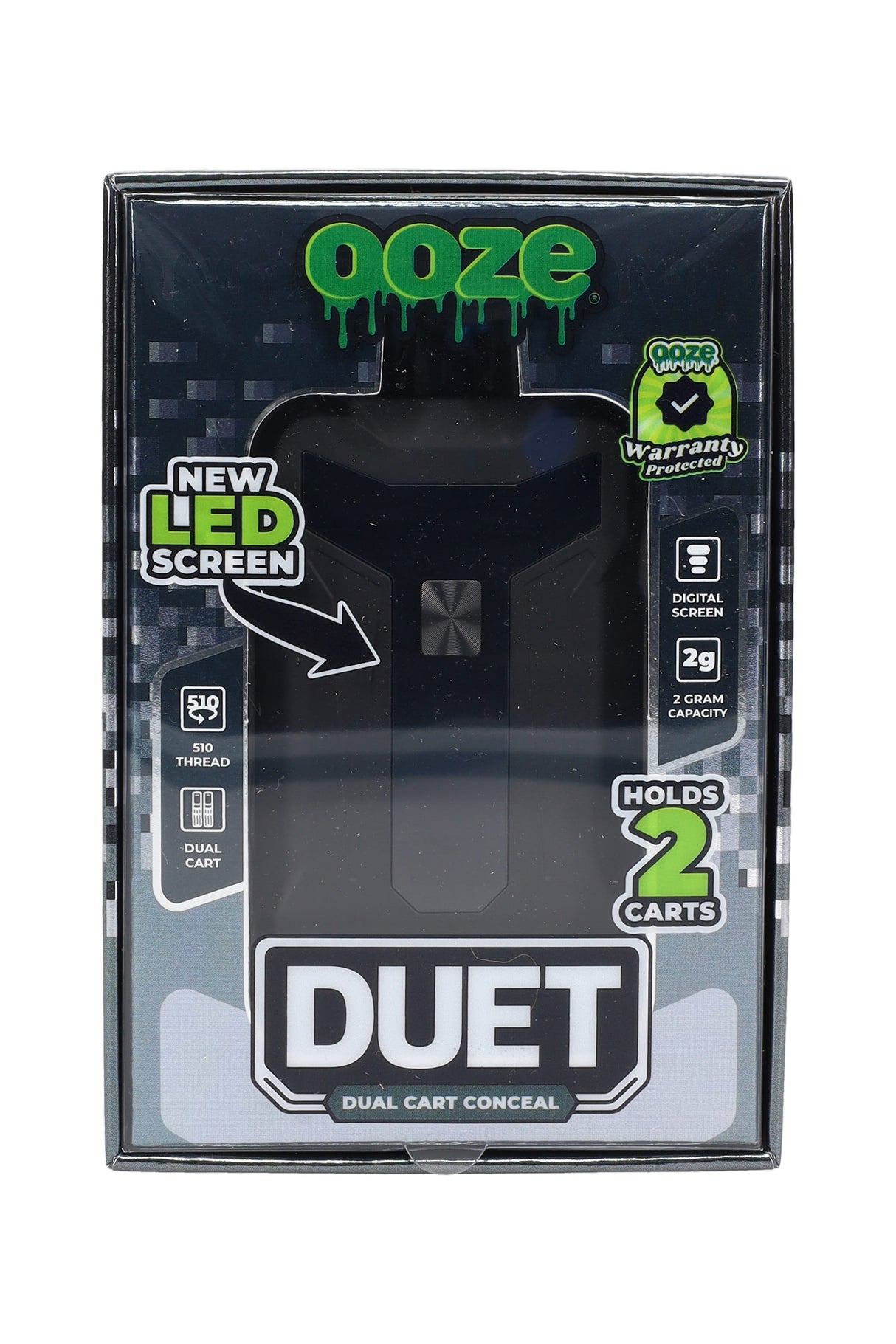 Ooze Duet 510 Dual Cart Battery - V0605