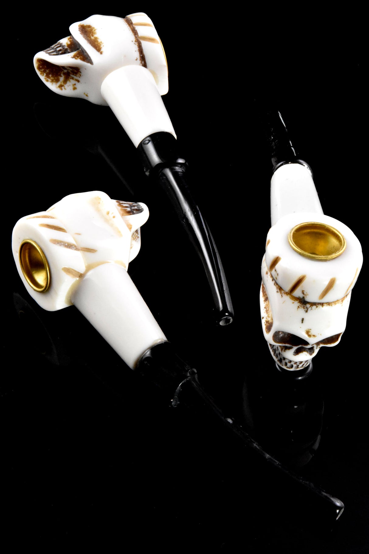 5.5" Skull Resin Hand Pipe - MP271