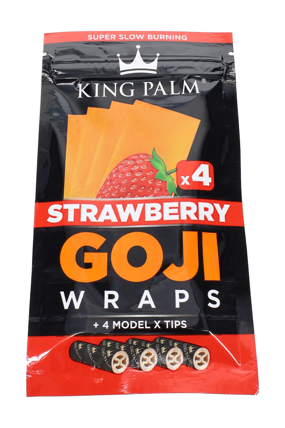 King Palm 4 Goji Wraps Display of 15 - RP358