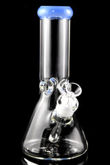 10" Small Thick 9mm Colored GoG Beaker Water Pipe - WP2700