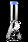 10" Small Thick 9mm Colored GoG Beaker Water Pipe - WP2700