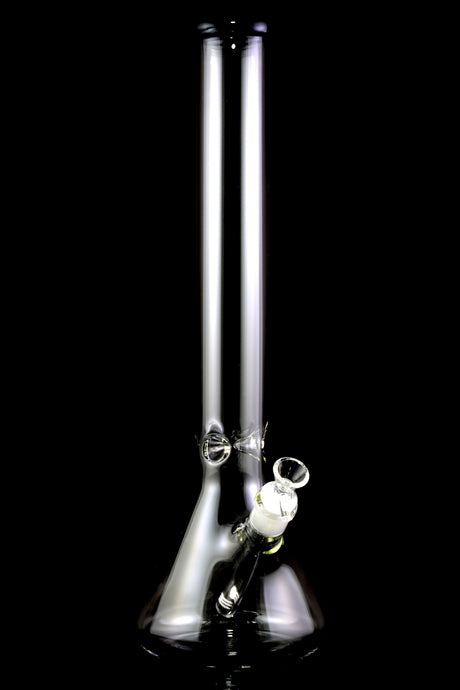 17" Glass on Glass Beaker Water Pipe with Ice Pinch – WP2185