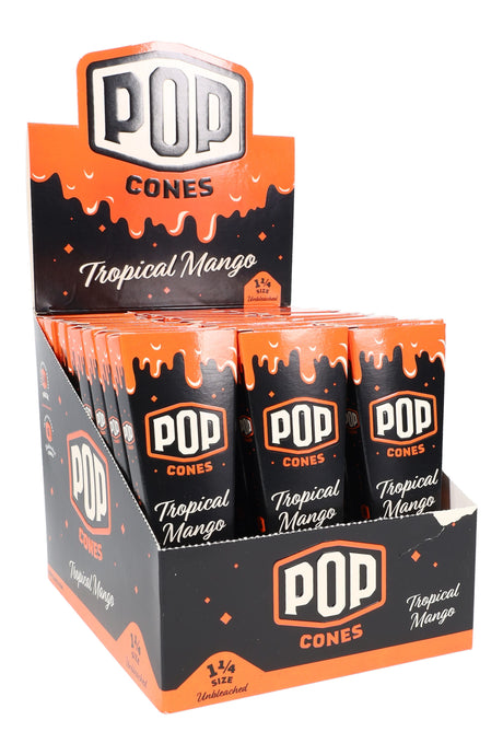 Pop 6 Flavored 1 1/4" Pre-Rolled Cones Display of 24 - RP359