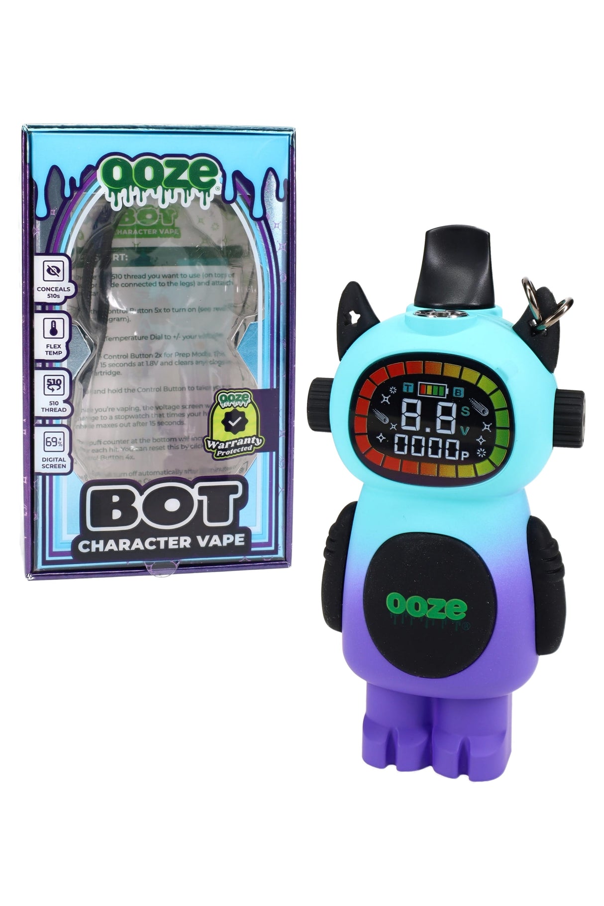 Ooze 650mAh Bot Character Vape - V0610